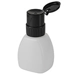 8oz Lockable Pump Dispenser Bottle - Leak-Proof & Secure - Ideal for Lotions, Oils, and Liquid Soaps in Bathroom, Kitchen, or Salon Use