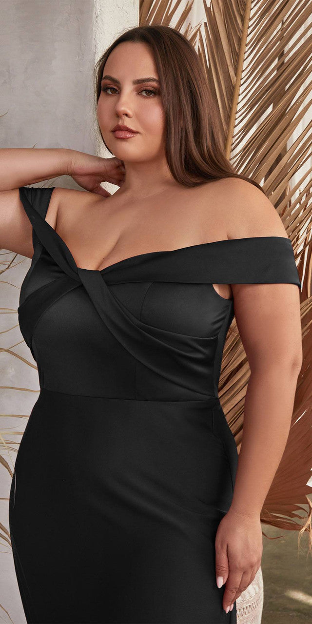 Elegant Black Cordelia Gown - Formal Evening Dress for Prom, Wedding & Special Occasions