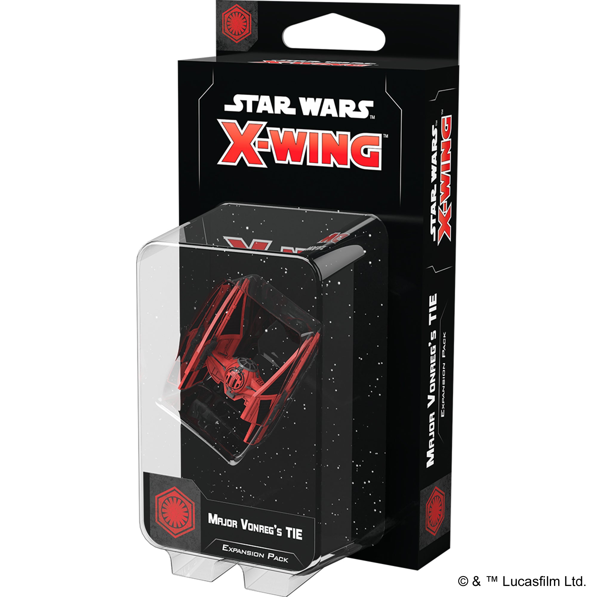 Star Wars X-Wing 2nd Edition Miniatures Game - Major Vonreg's TIE Fighter Expansion Pack | Tabletop Strategy Game for Collectors & Fans | Perfect for Competitive Play & Star Wars Themed Game Nights