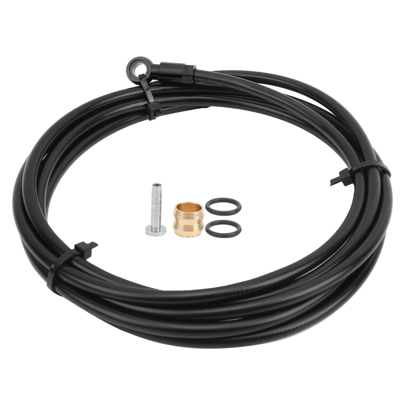**Hydraulic Disc Brake Hose Kit - 2 Meter Cuttable DIY Bike Brake Cable for Mountain Bike Upgrades | Perfect for Brake System Repairs & Performance Enhancements**