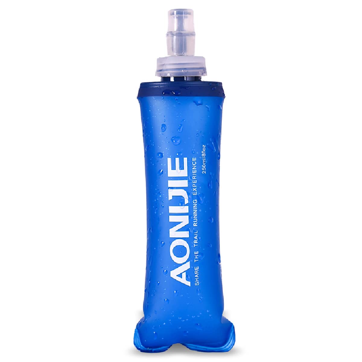 Azarxis BPA-Free Collapsible TPU Soft Flask Water Bottle - Lightweight & Leak-Proof for Running, Hiking, Cycling, Climbing | Perfect for Hydration Packs & Outdoor Adventures