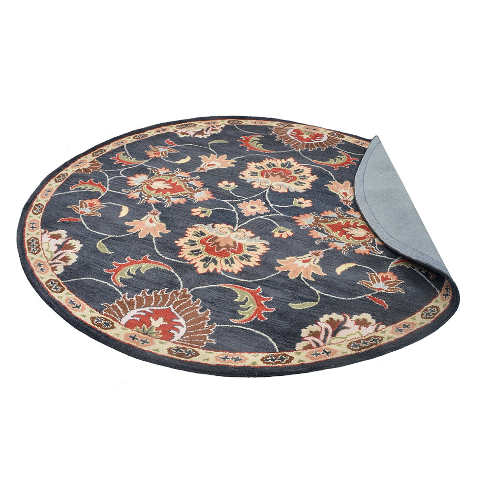 Baluchi Hand Tufted Rug - Authentic Afghan Wool Carpet for Living Room & Bedroom Decor - Perfect for Boho, Traditional & Modern Home Style