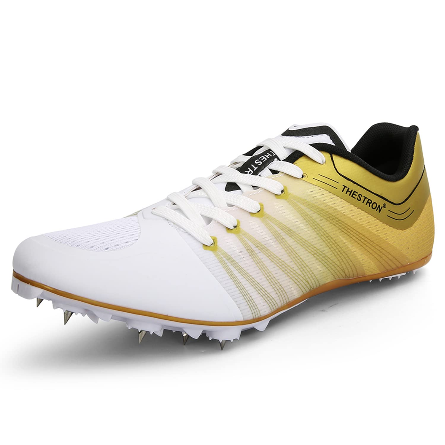 Men's & Women's Professional Track and Field Spikes Shoes - Lightweight Running & Jumping Sneakers with Removable Spikes for Sprinting, Racing, and Training - Perfect for Kids and Adults Track Athletes