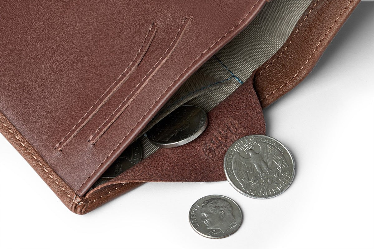 BELLROY Note Sleeve Wallet - Premium Slim Leather Wallet for Men & Women | RFID Blocking | HAZELNUT Brown | Perfect for Everyday Carry, Travel & Minimalist Lifestyle