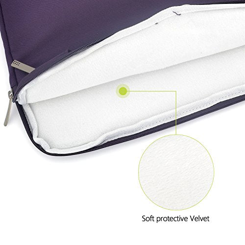 15.6 Inch Waterproof Laptop Sleeve Case - Durable Business Notebook Carrying Bag for MacBook, Dell, HP - Perfect for Office, Travel & School Commute