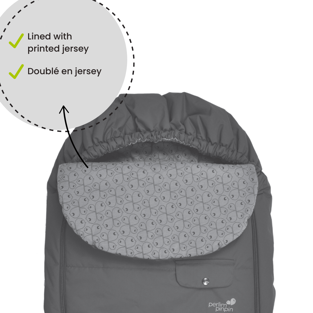 Infant Mid-Season Bunting Bag - Warm & Cozy Baby Sleeping Sack for Boys & Girls - Perfect for Stroller, Car Seat & Outdoor Adventures