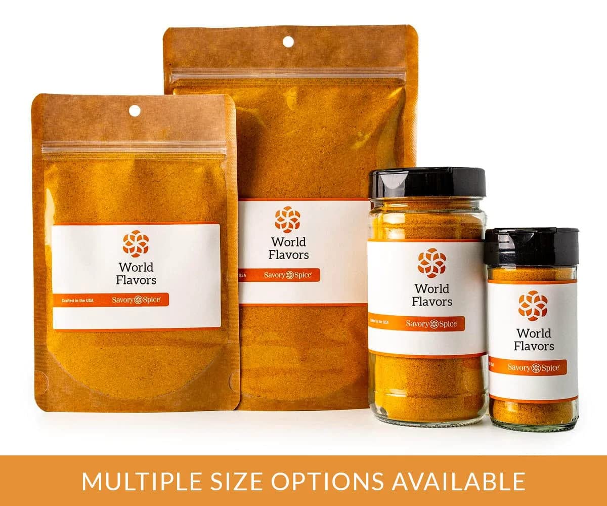 Premium Madras Curry Powder - Salt-Free, Authentic Indian Spice Blend for Curry Paste & Sauce (1.7oz/50g) | Perfect for Chicken Curry, Vegetable Dishes & Rice Recipes