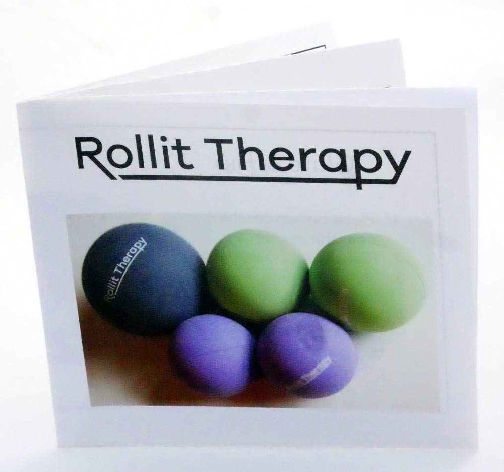 Rollit Therapy Massage Balls Set - Deep Tissue Muscle Relief for Back, Neck & Feet - Perfect for Home, Office & Gym Recovery