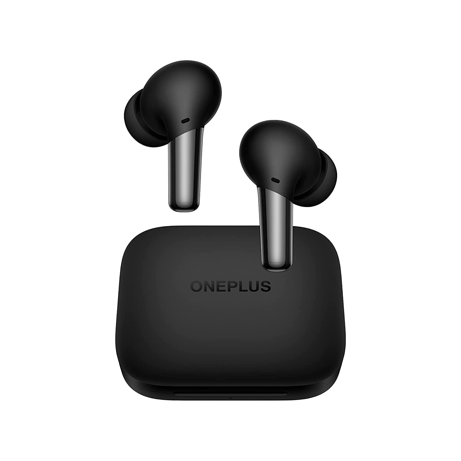 OnePlus Buds Pro Wireless Bluetooth Earbuds with Charging Case - IP55 Waterproof, Smart Adaptive Noise Cancellation, Hi-Fi Sound Quality (Matte Black, Model E503A) - Perfect for Gym, Travel & Work