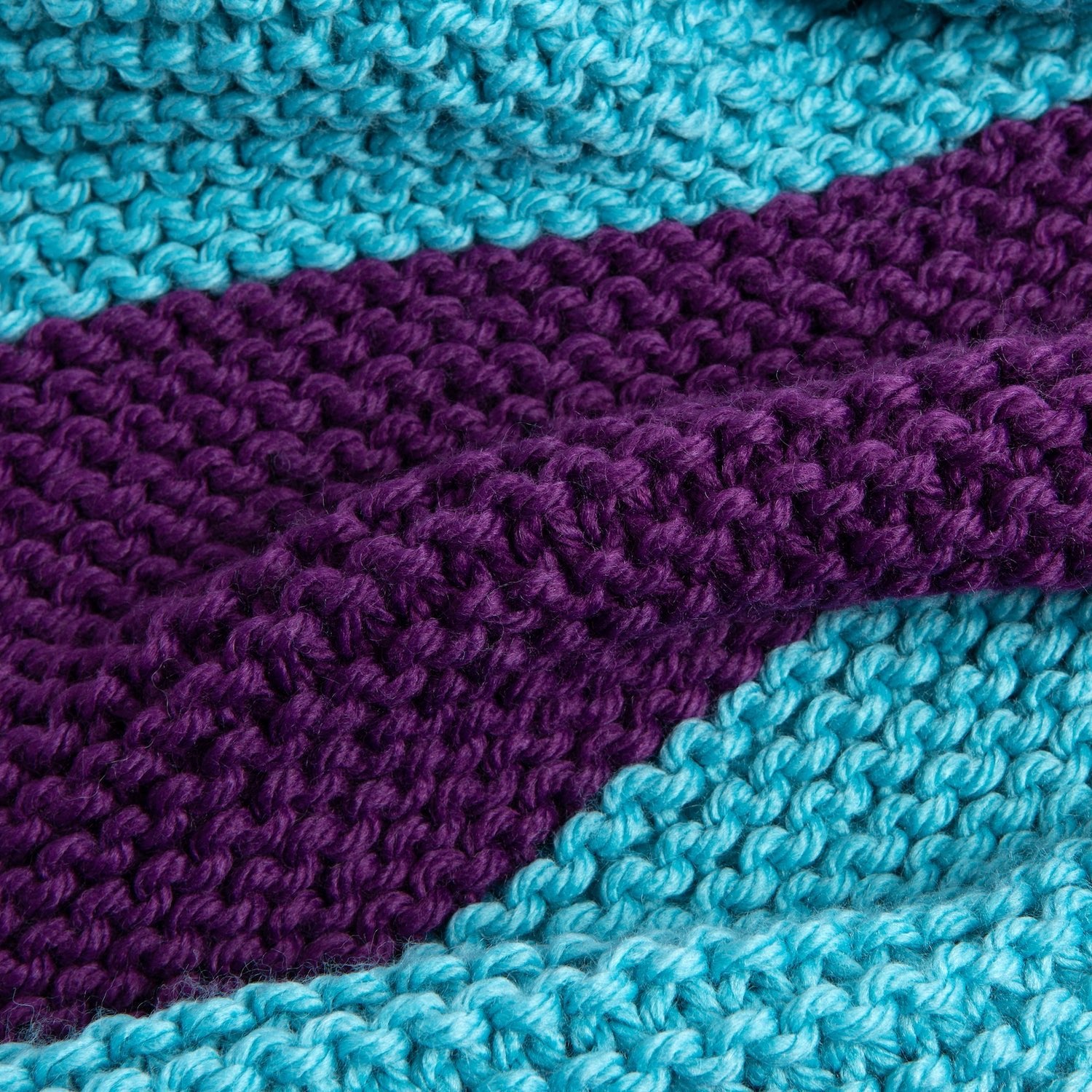 Beginner-Friendly Children's Striped Blanket Knitting Kit - DIY Cozy Knitting Set for Kids & Toddlers - Perfect for Baby Showers, Birthday Gifts & Winter Crafts