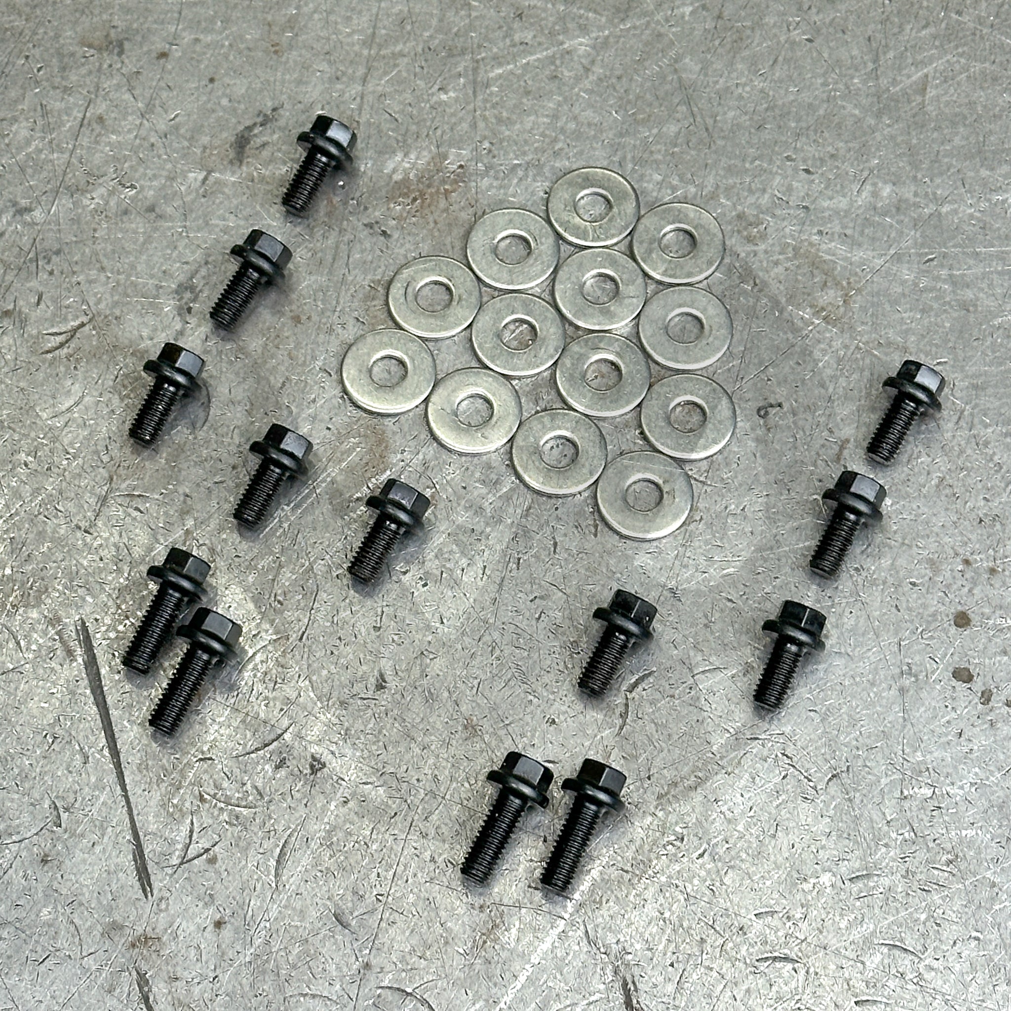ARP Engine Bay Bolts Kit for 1996-2000 Honda Civic EK - 6-Point Fender Dress Up Bolts | Automotive Restoration & Car Show Accessories