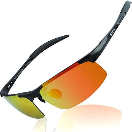 Black Frame Orange Lens