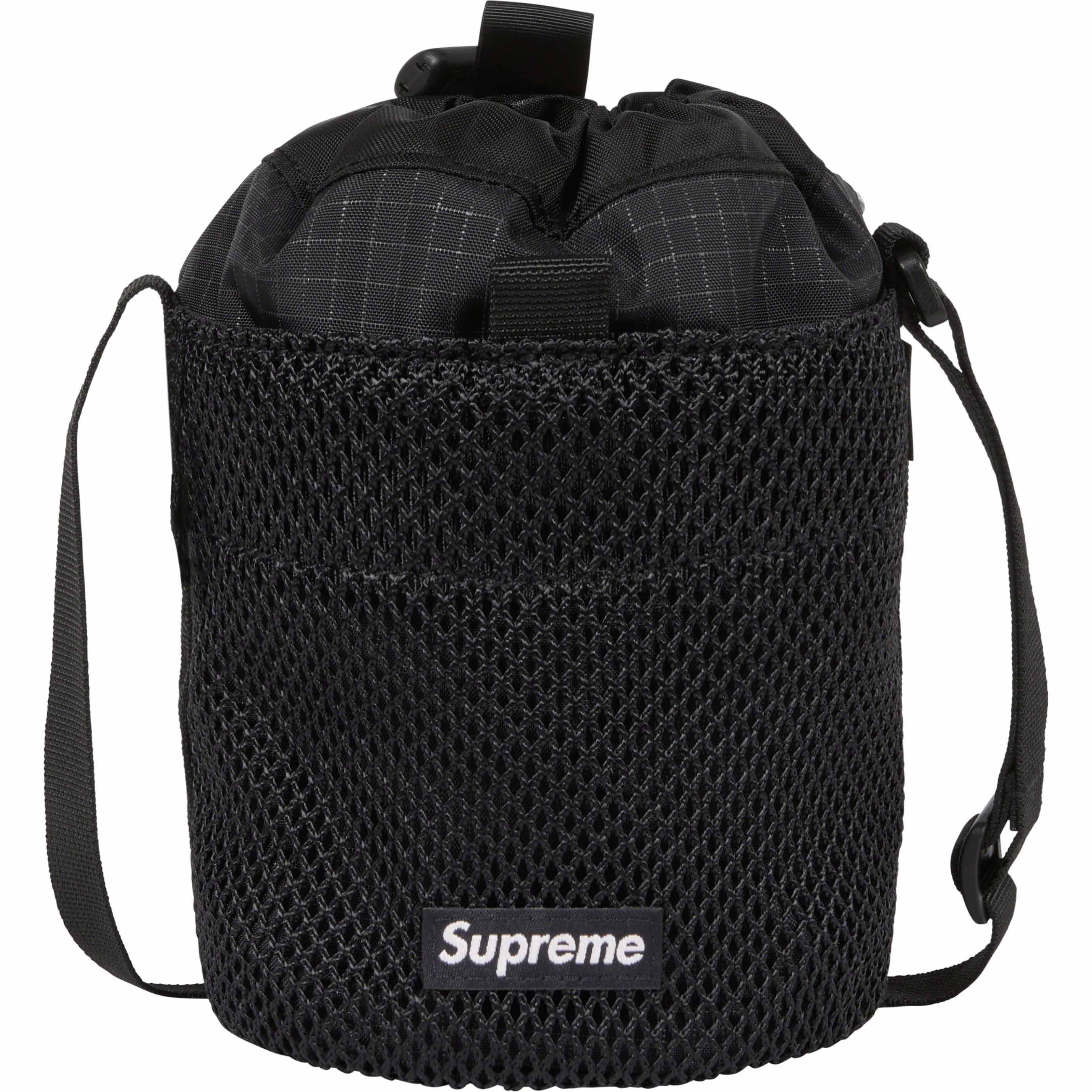 Supreme 55th Pouch Bag - Premium Black Crossbody Bag for Men & Women | Perfect for Travel, Work & Everyday Use