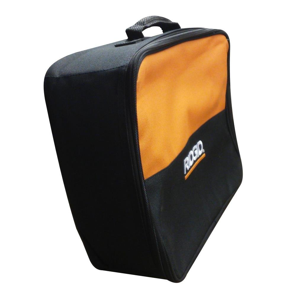 RIDGID 902048009 Heavy Duty Contractor Tool Bag 13.5 x 9.5 x 4.5 Inches - Durable Storage for X4 Impact Driver, Charger, Batteries & Power Tools - Perfect for Construction Sites, Workshops & DIY Projects