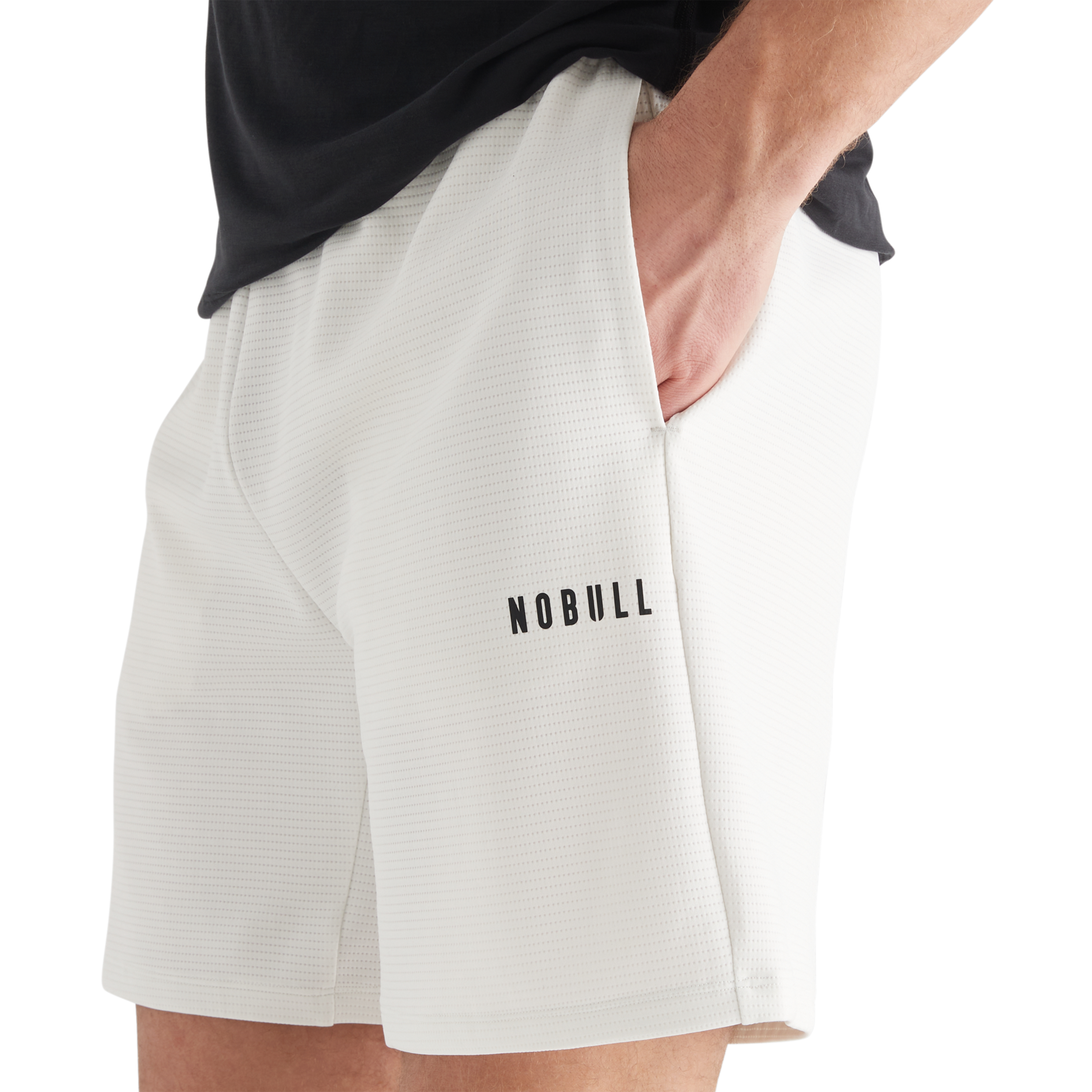 Men's Comfortable Textured Knit Shorts - 7 Inch Inseam, Breathable & Stylish for Casual Wear, Gym, and Summer Outings