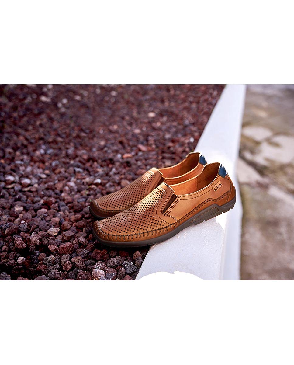 PIKOLINOS Men's Leather Loafers - Comfortable & Stylish Slip-On Shoes for Casual Wear, Office & Travel