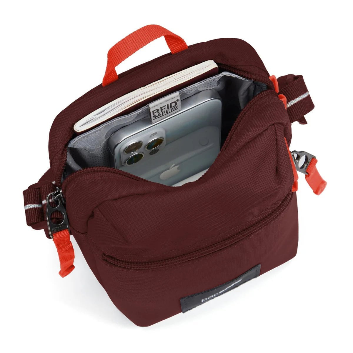 Pacsafe GO Anti-Theft Micro Crossbody Bag - Secure Travel & Everyday Use for Phone, Wallet & Essentials - Perfect for Commuting, Shopping & Outdoor Adventures