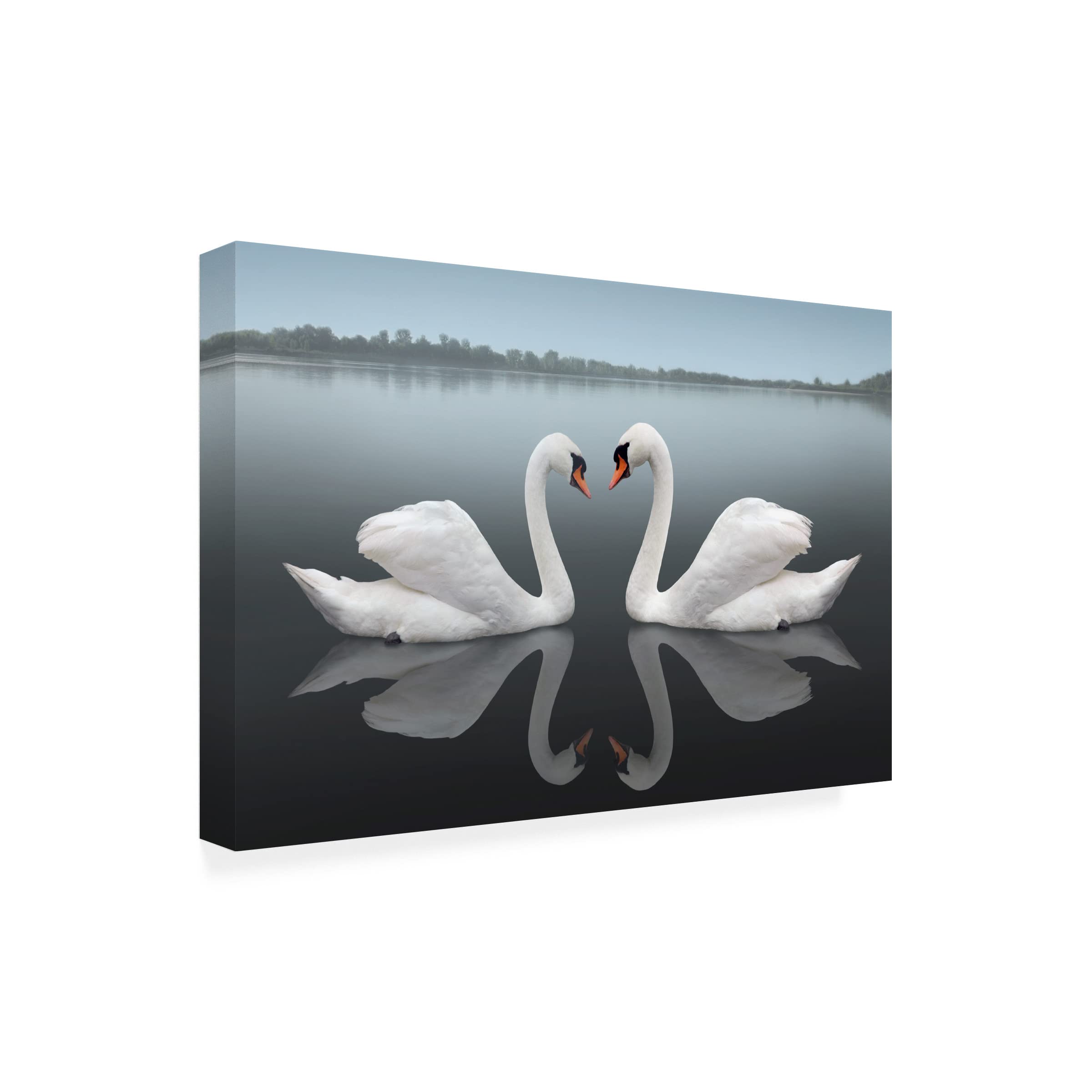 Ben Heine 'Together' Canvas Art Print - Modern Wall Decor for Living Room, Bedroom & Office - Handmade Framed Artwork - Perfect Gift for Home & Wedding