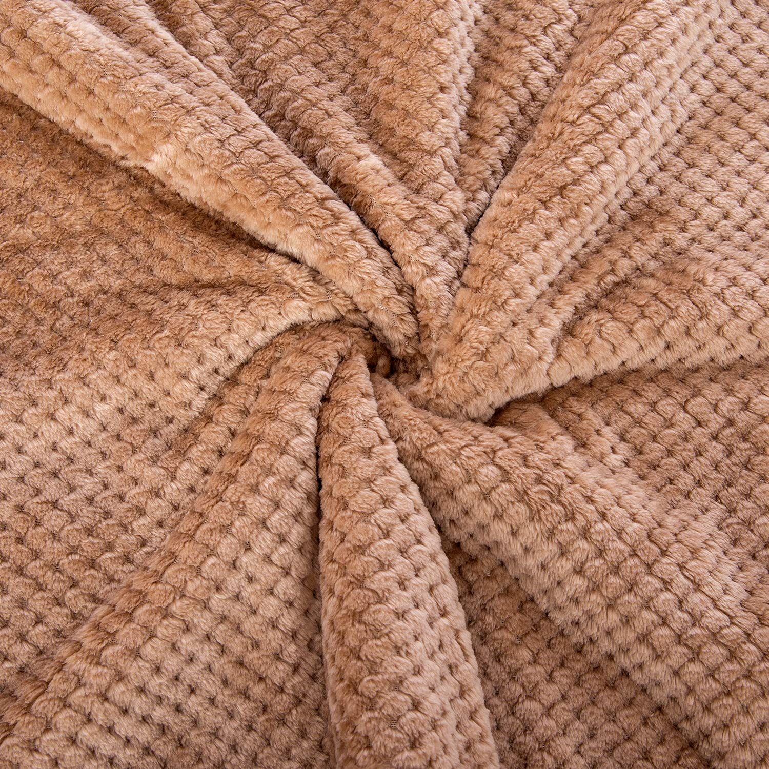 Premium Mocha Fuzzy Pet Blanket - Ultra Soft & Warm Plush Fleece for Dogs, Cats - Perfect for Beds, Couches, Travel, Camping & Outdoor Adventures (32