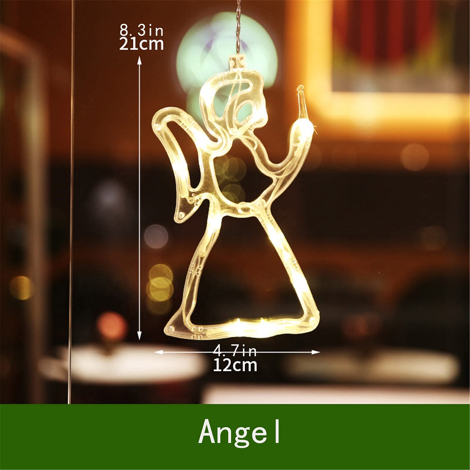 LED Christmas Sucker Lights - Snowman & Christmas Tree Decorations with Glowing Lights for Holiday Party & Home Decor | Festive Indoor & Outdoor Christmas Decorations