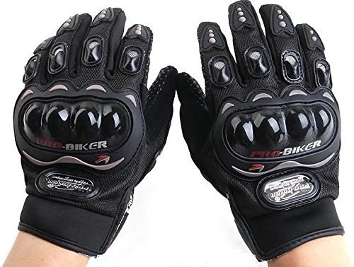 Pro-Bike Motorcycle Gloves - Adjustable Motocross Racing Protection (XXL) for KAWASAKI ZX9R 2000-2003 - Off-Road & Track Use