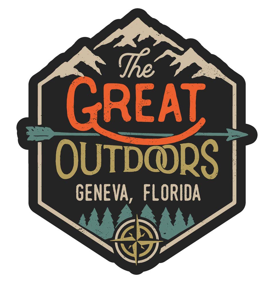 Geneva Florida The Great Outdoors 4-Inch Refrigerator Magnet - Perfect for Fridge, Office, and Home Decor