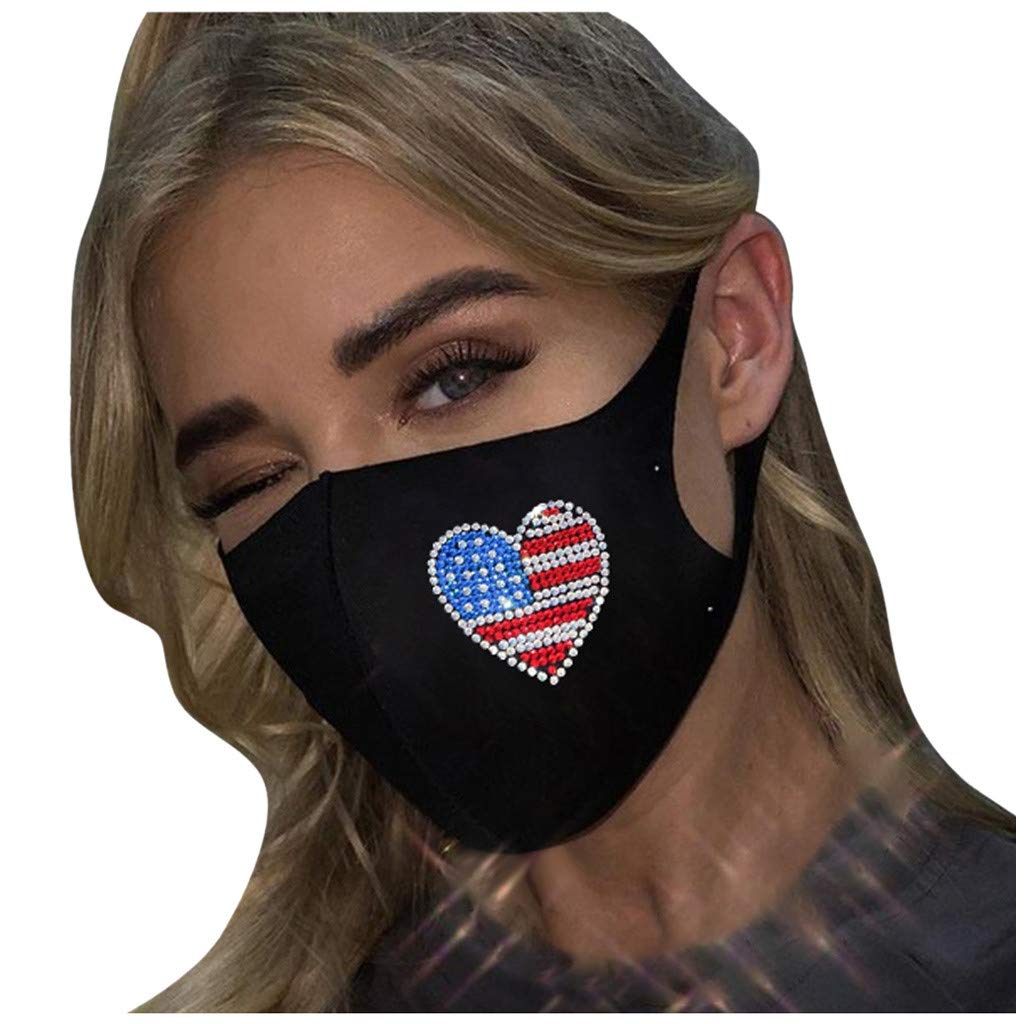 ATRISE Diamond Breathable Face Mask - Reusable & Washable Cloth Mask for Men & Women - Fashionable Unisex Protection for Daily Use, Workouts & Outdoor Activities