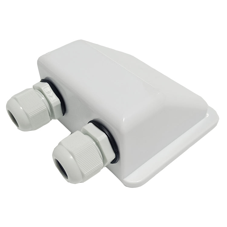 Elios Solar Cable Roof Pass Through - White Waterproof Connector for Solar Panel Wiring | Ideal for Rooftop Solar Installations & Outdoor Energy Systems