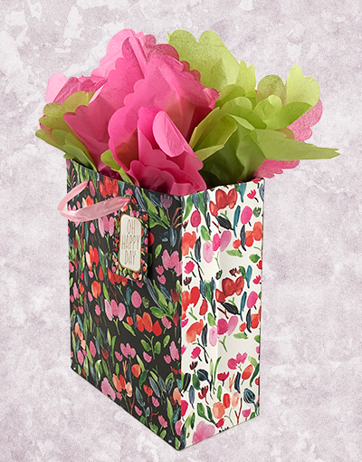Happy Day Garden Gift Bags - Elegant Party Favor Bags for Weddings, Baby Showers & Birthday Celebrations - Perfect for Outdoor Events and Garden Parties