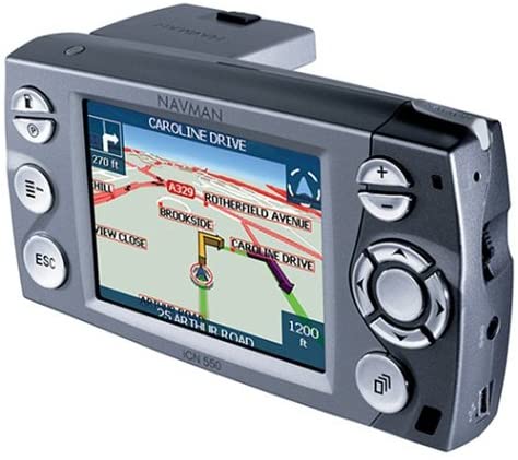 Navman iCN 550 3.5 Inch Portable GPS Navigator for Car, Truck & RV - Turn-by-Turn Voice Directions, Lifetime Maps & Traffic Alerts - Perfect for Road Trips, Commuting & Delivery Drivers