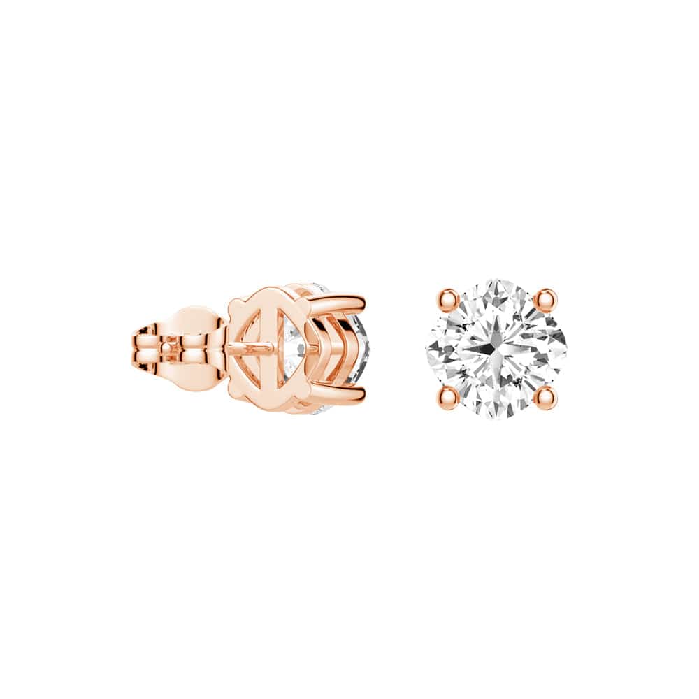 4 CTW Cushion Cut Moissanite Stud Earrings - 4 Prong Solitaire Setting, Hypoallergenic Sterling Silver - Perfect for Weddings, Anniversaries & Special Occasions