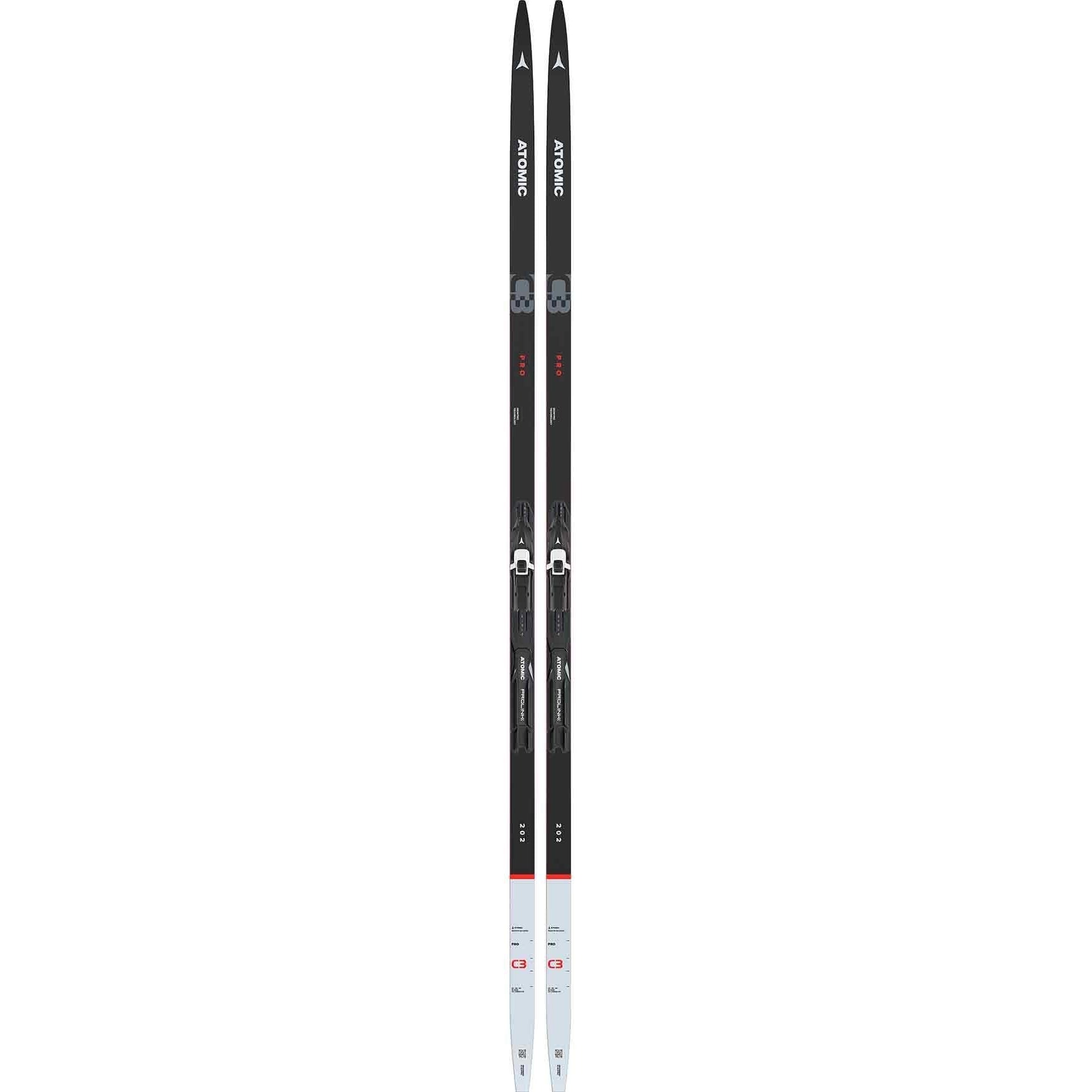 Atomic 2023 PRO C3 SKINTEC Medium Ski with Prolink Shift Pro Classic Binding - Perfect for Alpine Skiing and Freeride Adventures