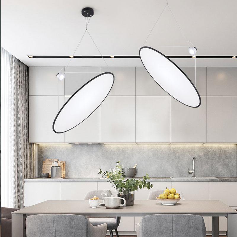 Amisol Modern Pendant Lamp - Stylish Hanging Light Fixture for Kitchen, Dining Room & Living Room Decor