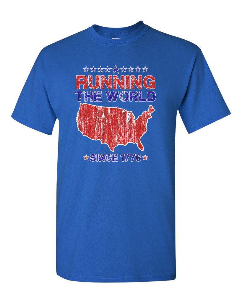 1776 America DT Adult T-Shirt - Patriotic Vintage American Flag Tee for Men & Women - Perfect for 4th of July, Independence Day & Casual Wear