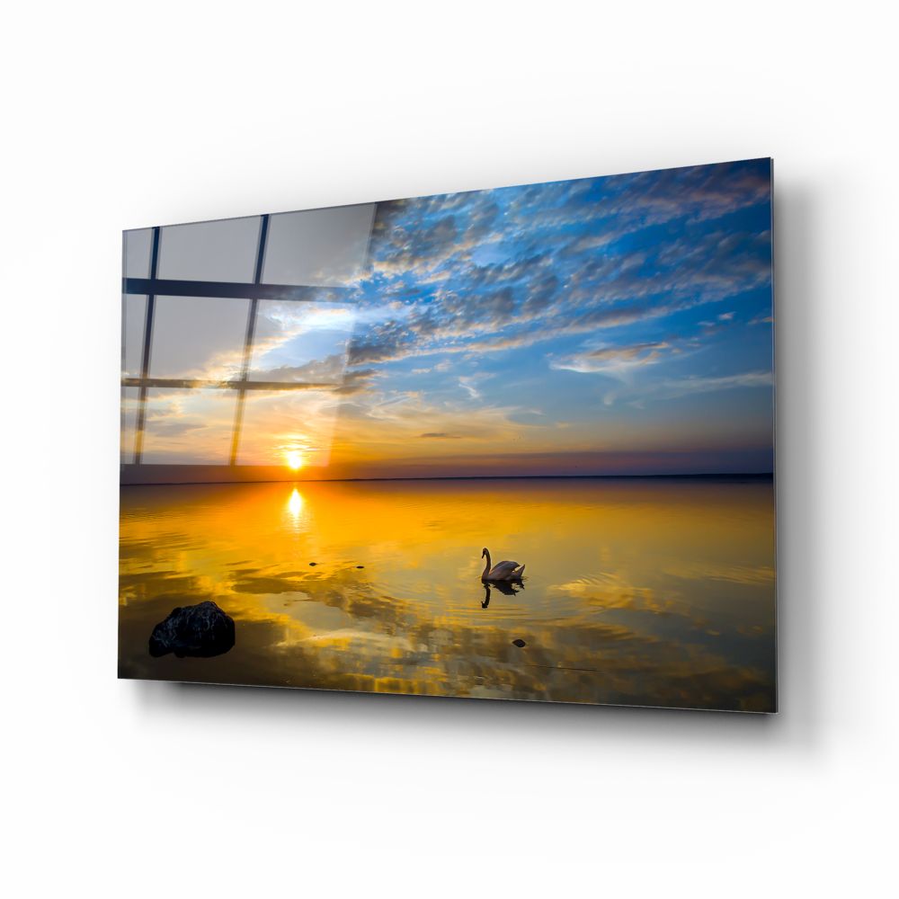 Sunset III - Stunning Sunset Wall Art for Home & Office Decor | Perfect for Living Room, Bedroom & Office Spaces