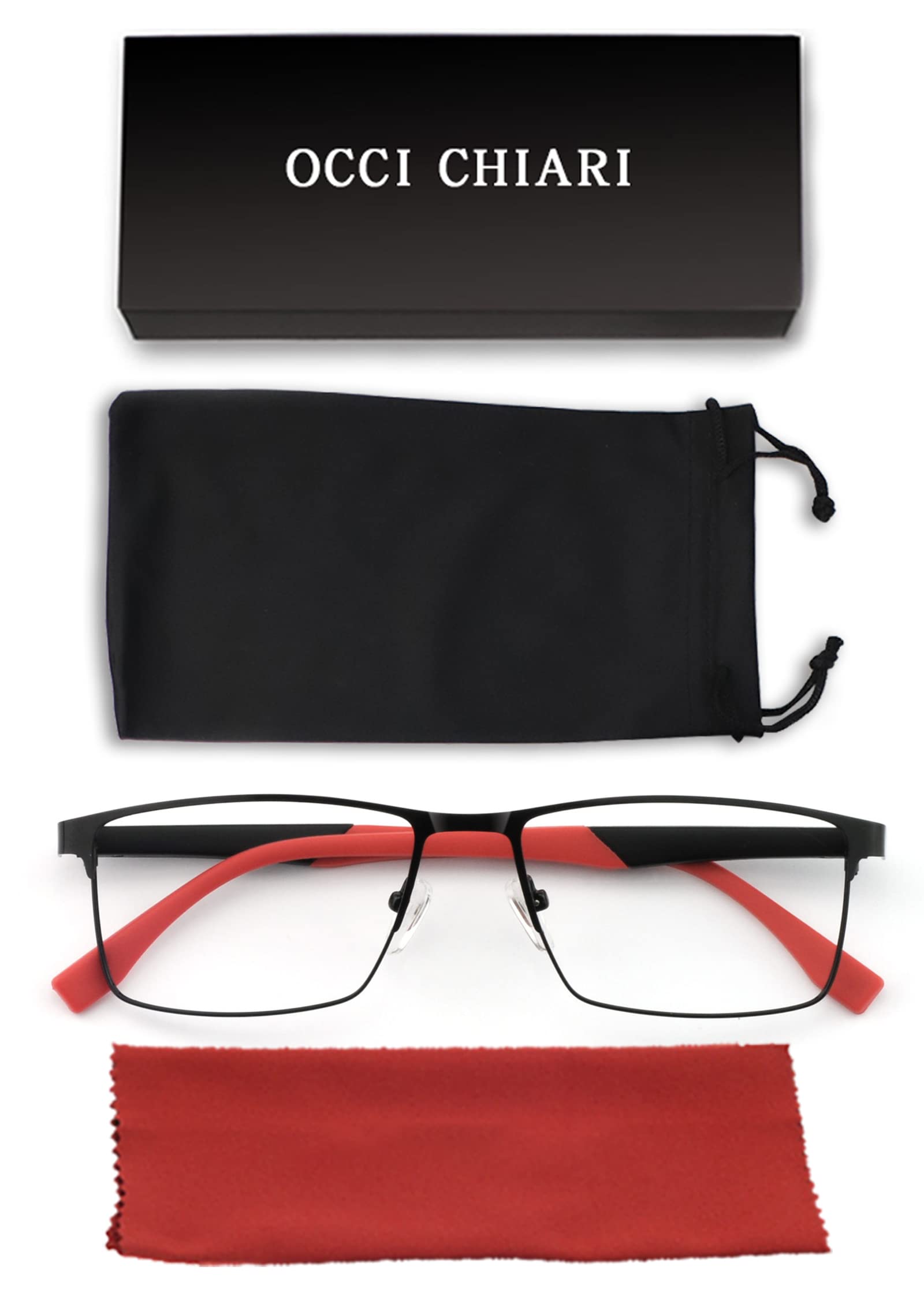 Stylish OCCI CHIARI Reading Glasses for Women & Men - Trendy Eyewear Frames for Reading, Working & Fashion Accessories