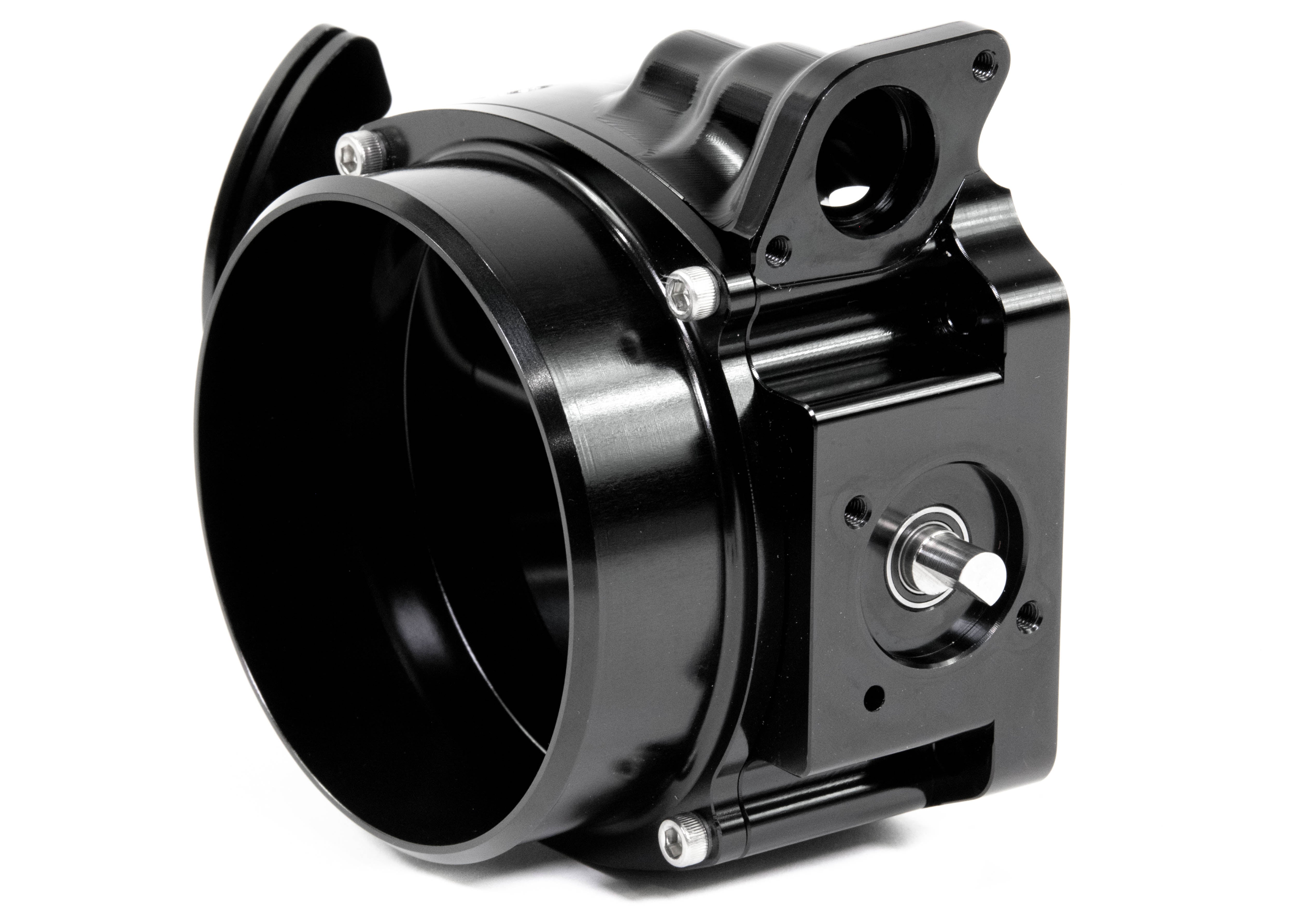 ICON 92/95mm High Performance Cable Drive Throttle Body (Black) - Interchangeable Connection for Ford Mustang, Chevy Camaro - Perfect for Racing & Engine Upgrades