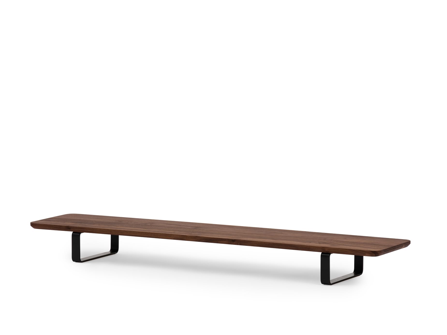 Oakywood Dual Monitor Stand - Handmade in EU - Natural Walnut Wood Monitor Riser for Laptops & Computers - 220 lbs (100 kg) Capacity - 41.3