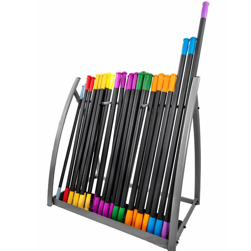 TROY GTBR PACG2 Aerobic Bar Club Pack with 32 Bars - Professional Fitness Equipment for Home & Gym Workouts, Cross Training, and Group Exercise Classes