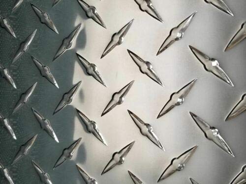 1 Piece Aluminum Diamond Tread Plate Sheet .045