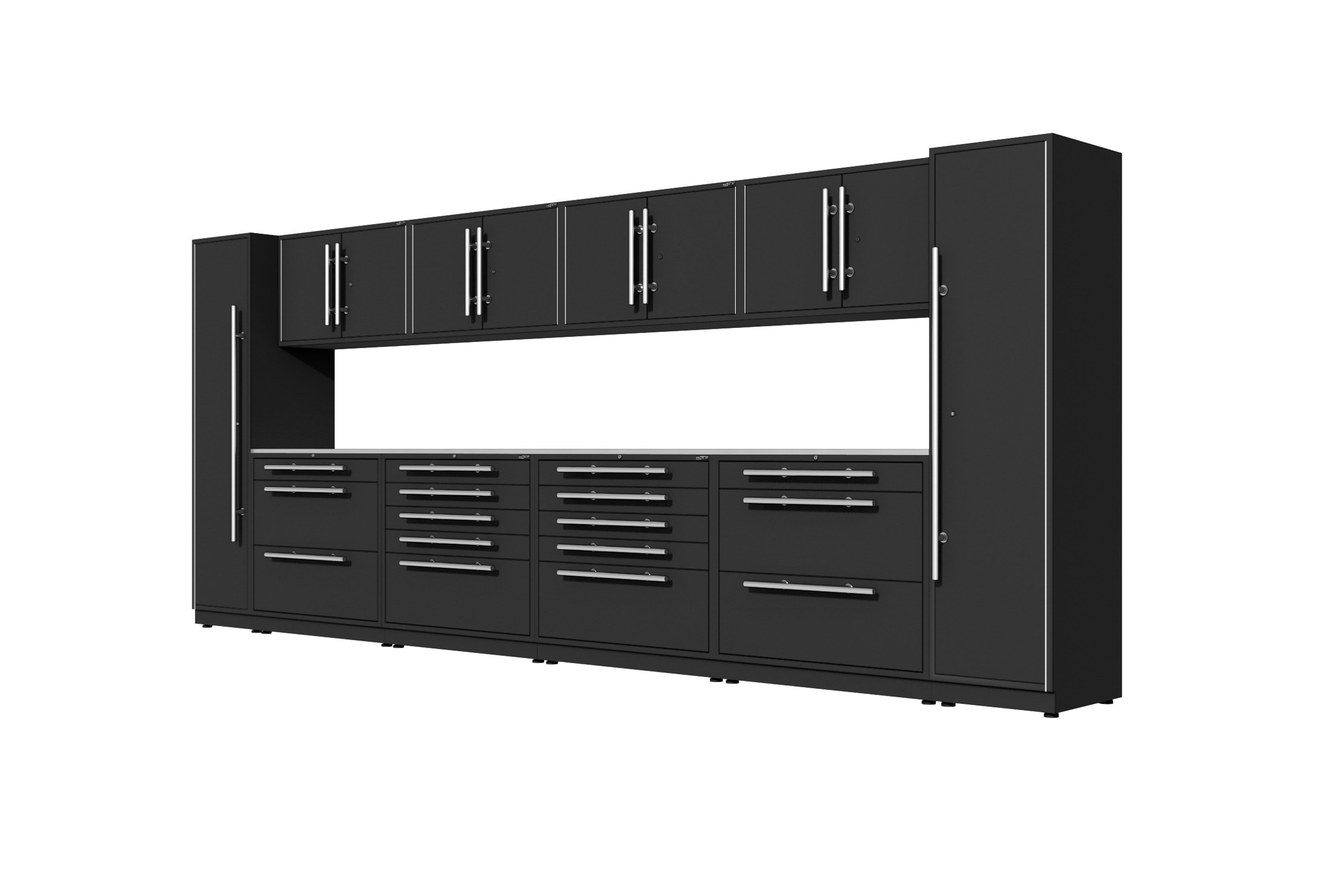 ProSlat LUX 200 Single Door Locker Preconfigured Array - Heavy Duty Metal Storage Locker for Gym, School & Workplace Organization