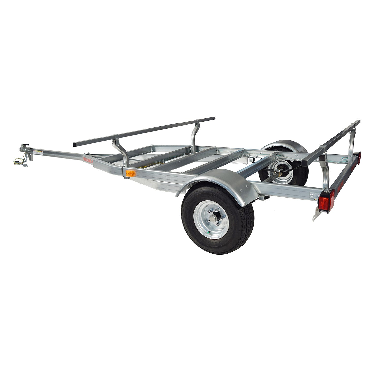Malone MegaSport Kayak Trailer - Heavy Duty Kayak & Canoe Carrier for Easy Transport | Perfect for Road Trips, Camping & Water Sports Adventures