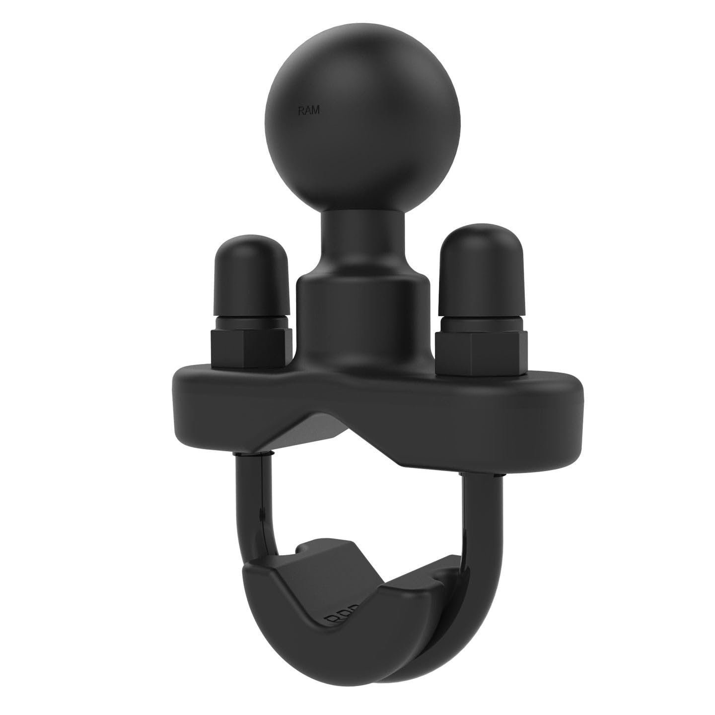 RAM MOUNTING RAMB231ZU Zinc Coated U-Bolt Mounting Base with 1 Inch Ball, Versatile for Various Installations
