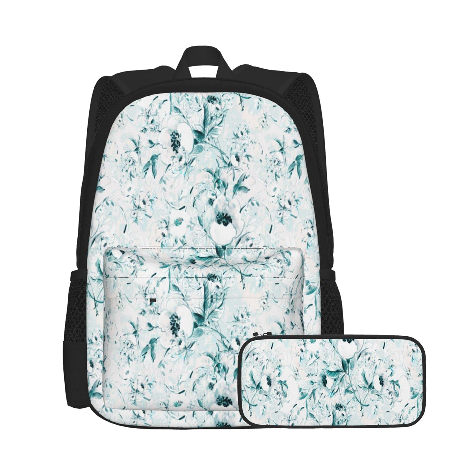 Stylish Lightweight Floral College Backpack for Women - Small Travel Backpack, School Bag, Lunch Tote & Mommy Bag - Perfect for Campus, Commuting, Day Trips & Work