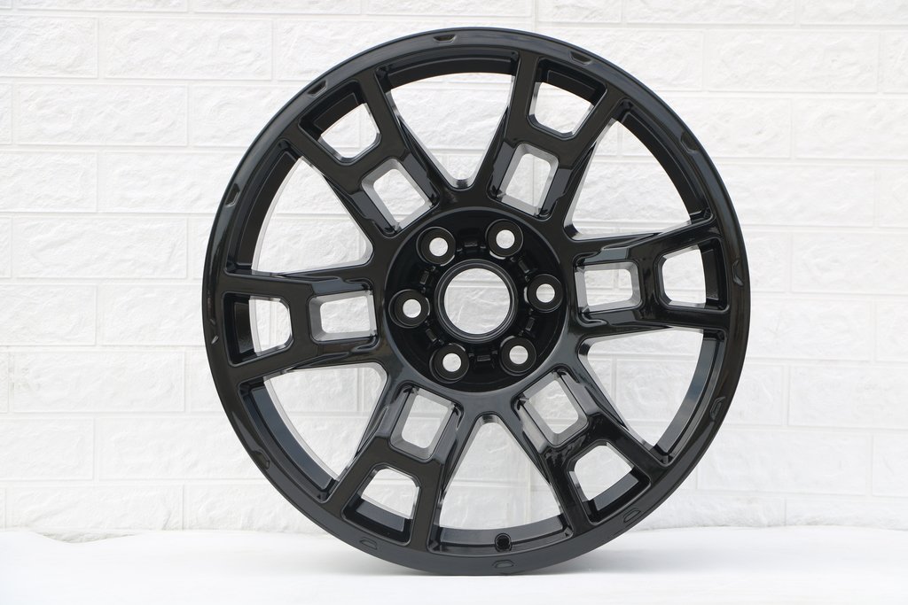 2021 Black Pro Style Wheels - 20 Inch Rims for Toyota Tacoma, 4Runner, FJ Cruiser, Sequoia & Land Cruiser - Off-Road & Street Performance Upgrade