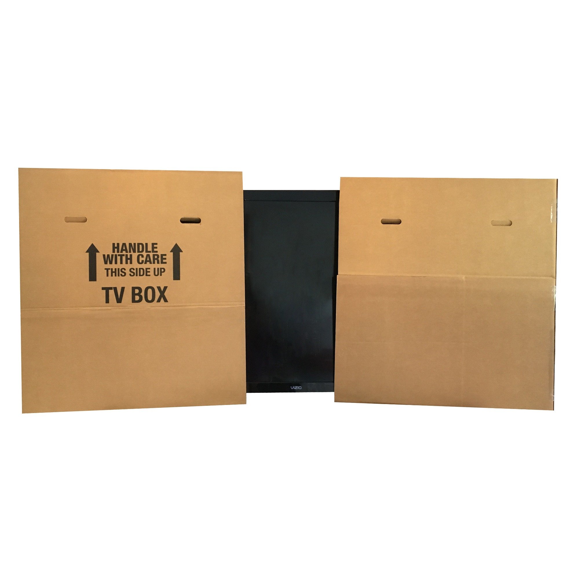uBoxes Heavy Duty TV Moving Box - 1 Pack for 32-65 Inch Flat Screen TVs | Secure Packing & Easy Transport for Home Moving, Storage & Shipping