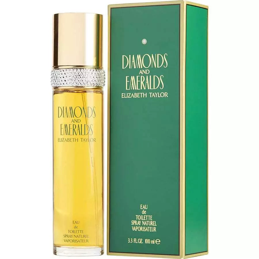 Diamonds & Emeralds Perfume for Women - Floral Fragrance Eau de Toilette Spray - Perfect for Date Night, Office & Special Occasions