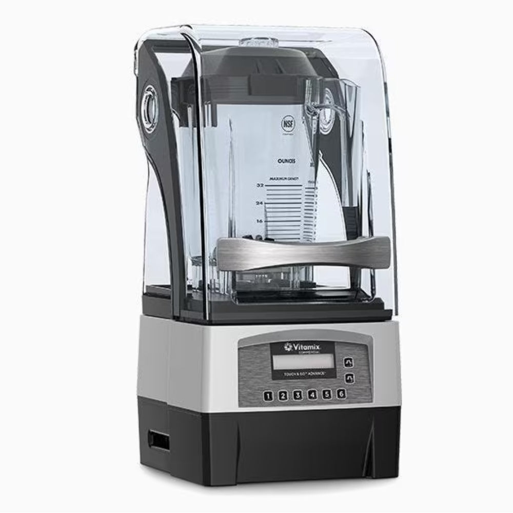 Vitamix 32 Oz Professional Blender with Touch & Go Technology - 2.3 HP Motor, Variable Speed Control & BPA-Free Cover - Perfect for Smoothies, Soups & Nut Butters - Commercial-Grade Blending Station for Home & Restaurant Use