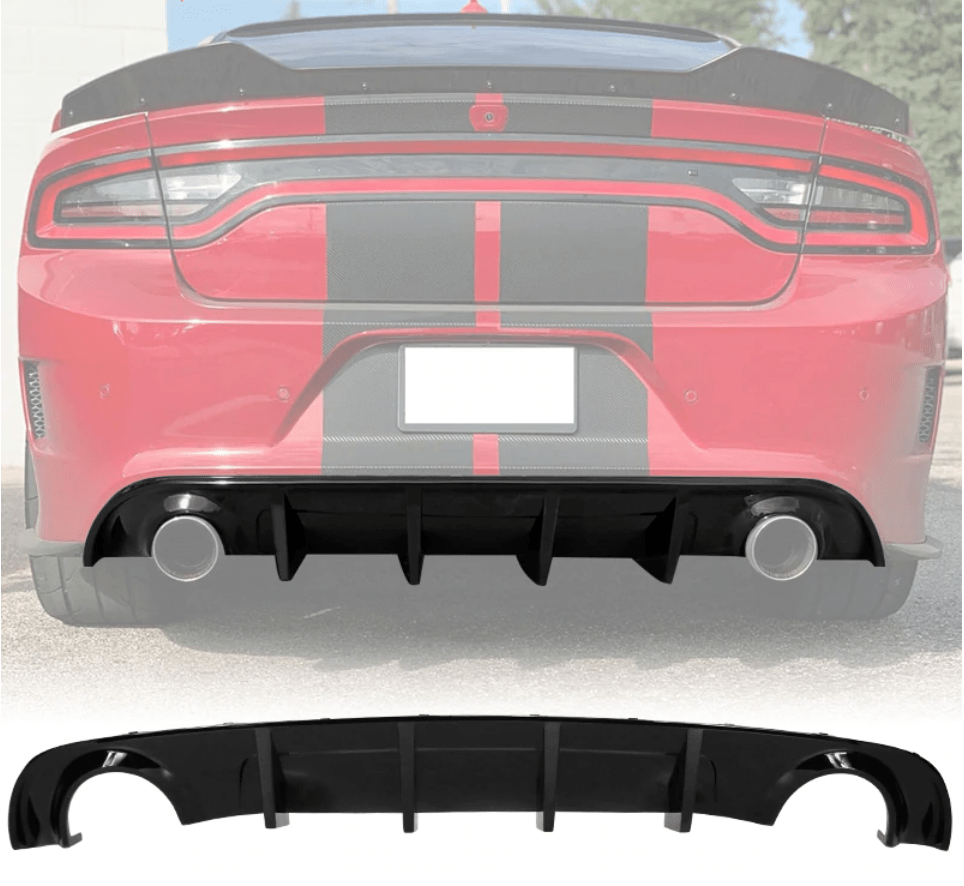 2015-2023 Dodge Charger Air Vent Diffuser - 4 Large Fin Design, PP Injection Material - Fits SE/RT/SXT/GT/Enforce/Pursuit Models - Perfect for Car Interior Customization & Airflow Enhancement