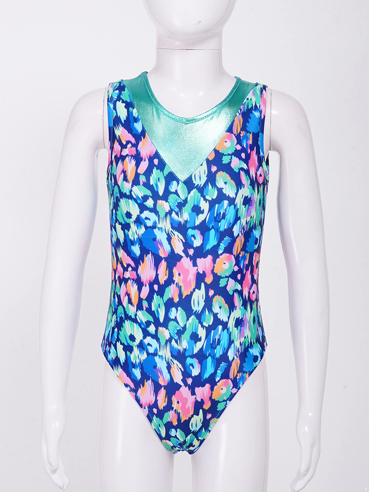 Girls Gymnastics Leotard - Ballet Dance Unitard Athletic Bodysuit Tank Top for Dance & Performance | Perfect for Ballet, Gymnastics, Cheerleading & Dance Competitions